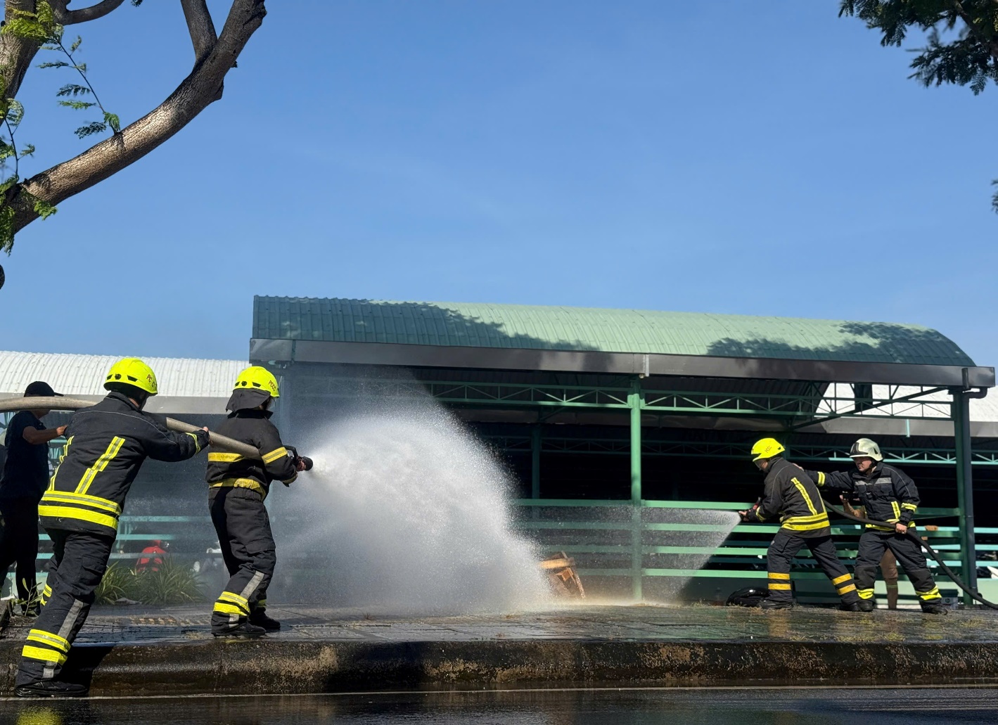 Fire Safety Drill at Da Nang International Airport